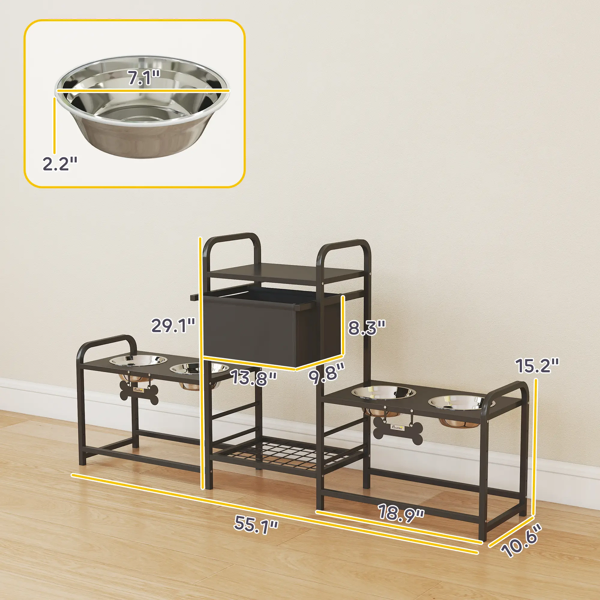 Dog Bowls /Pet Feeding Storage — image 1