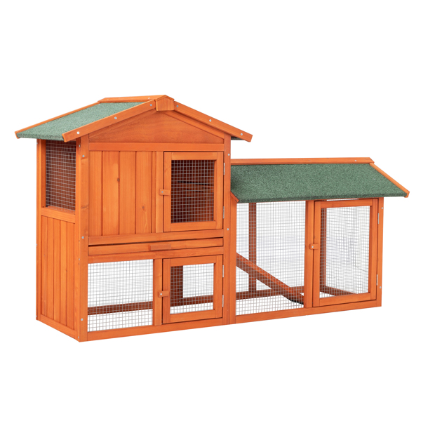 Casa de Pollos en Madera para Conejos y Pájaros - Galpón de Aves — imagen 10