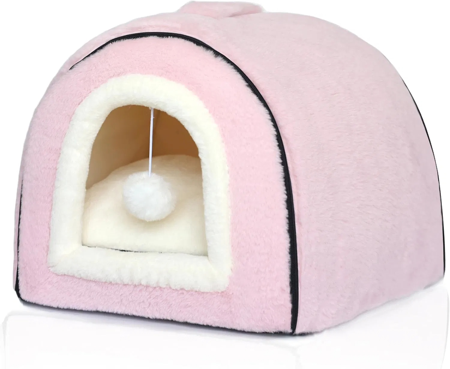 Caja de Descanso para Gatos Domésticos Reversible - Refugio Acogedor con Base Antideslizante y Resistente al Agua — imagen 2