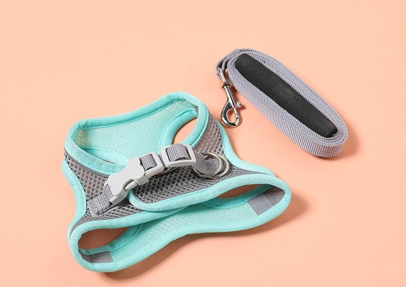 Colete Reflectivo Oxford No Tira, Suave, Respirable, Malla con Amortiguación, Arnés para Perro No Tira, Set para Perrito Adorable — imagen 7