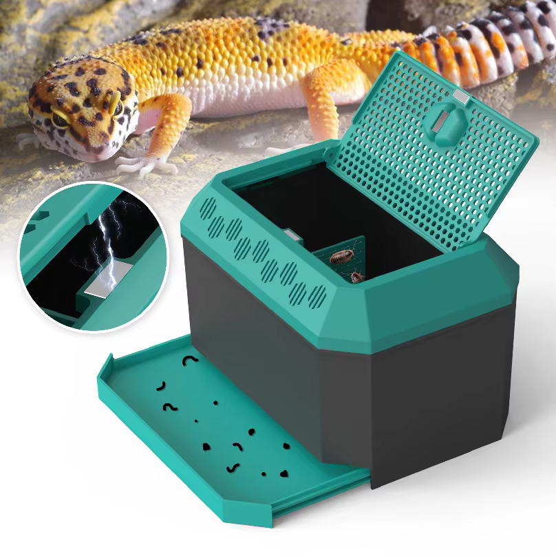 Hábitat Versátil para Insectos: Grillos, Cucarachas de Dubia, Hormigas Pan y Gusanos de Sedal, con Ventilación y Respirabilidad — imagen 3