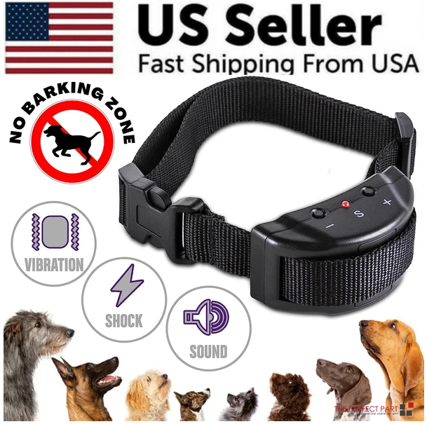 Collar Antiladridos Automático con Control de Impulso para Perros, Tallas Grande, Mediana y Pequeña — imagen 2