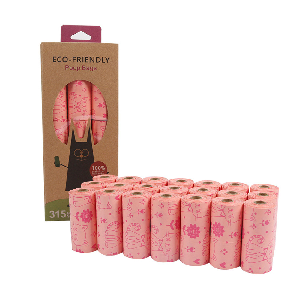 Biodegradable pet garbage bag for dogs to pick up feces — image 2