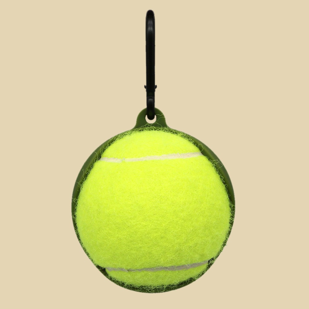 Soporte de pelotas para mascotas - Estantería portátil para entrenamiento canino sin manos — imagen 6