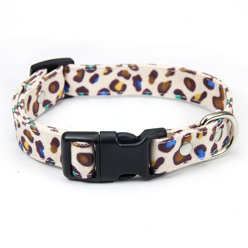 Collar de Leopardo para Perros - Cinturón de Trazo con Broche Metálico Personalizable — imagen 2