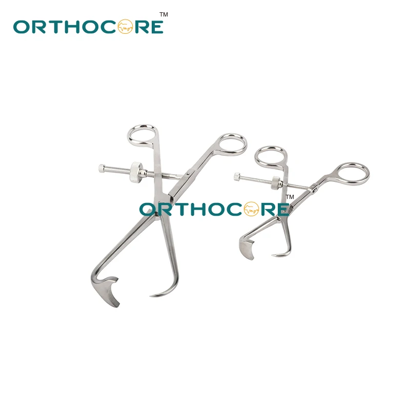 Pinzas de Reducción TPLO fabricadas por mecanizado CNC instrumentos veterinarios ortopédicos equipo ortocore veterinario