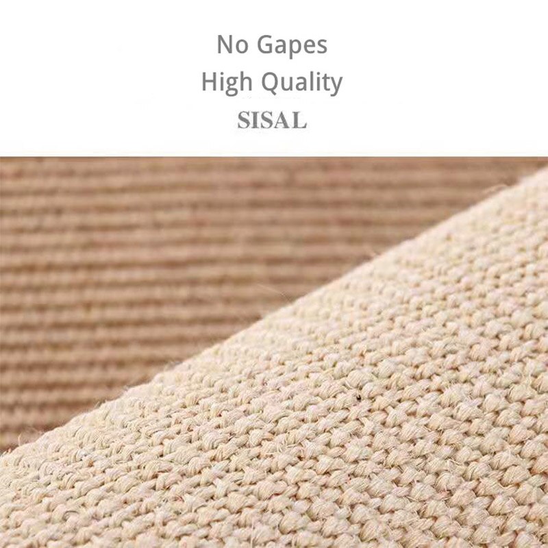 Cats Kitten Scratch Board Sisal Pad Toy Sofa Furniture Protector Mat Claws Care Paw Pad with Invisible Nail — image 3