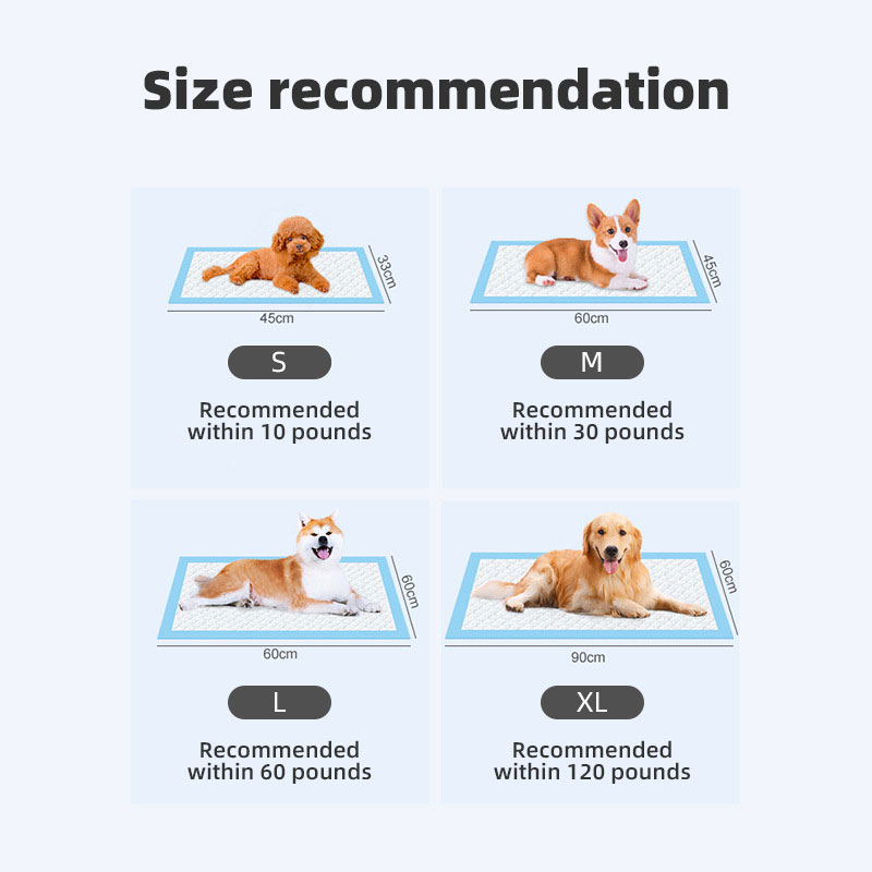 Dog Diaper Absorbent S Size 100 Pieces Thickened Deodorant Dog Pee Pad Diaper Pet Diaper — image 4