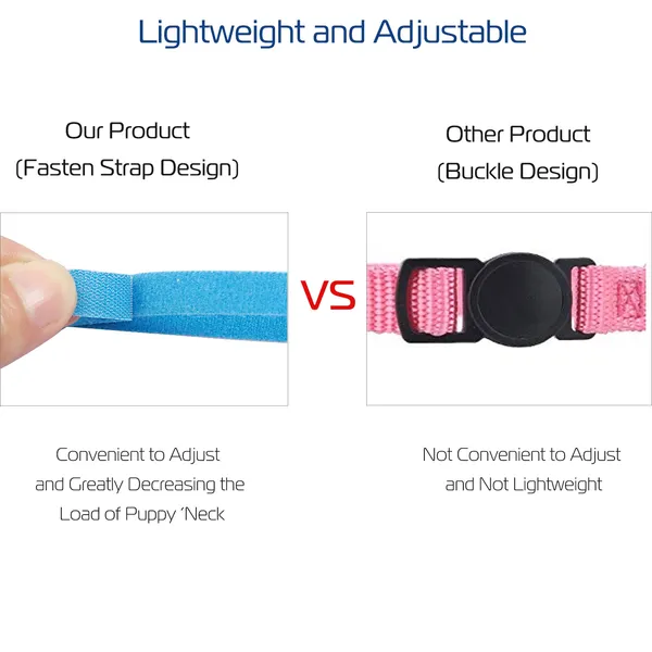 12 Colors Whelping Puppy ID Collars Adjustable Double-Sided Pet ID Bands — image 4
