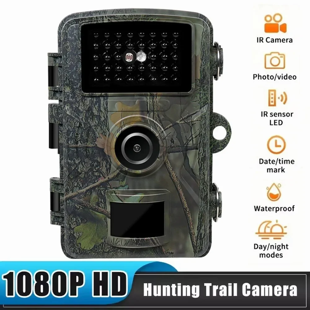 Cámara de Vigilancia para Caza 16MP 1080P Visión Nocturna Infrarroja 940nm Activación por Movimiento — imagen 1