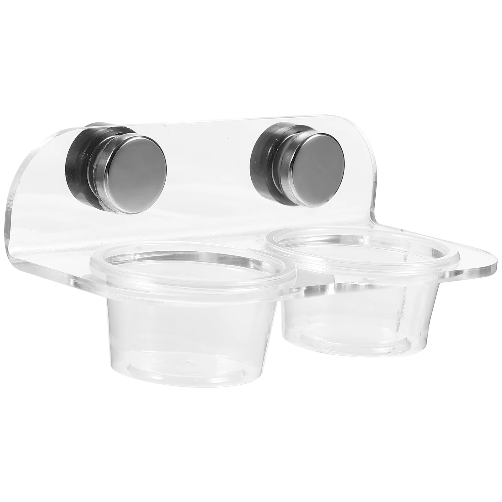 Comedero Magnético Para Reptiles, Tazón Transparente y Duradero de Agua y Alimento Para Geckos y Lagartijas, Herramienta de Alimentación Para Mascotas Reptiles — imagen 5