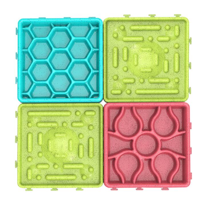 Pet supplies dog slow treater food bowl choking prevention slow food bowl licking plate — image 5