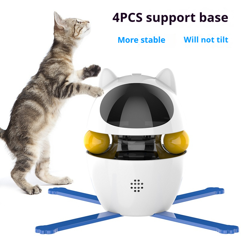 Juguetes Interactivos para Gatos en Casa Automáticos Juguetes para Kitten Electrónicos Peluches para Mascotas Ropa Elástica Divertida para Gatos Pequeños — imagen 2
