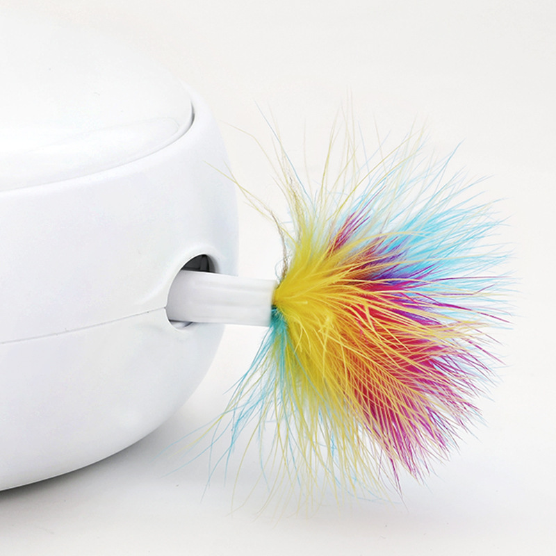 Juguetes Inteligentes para Gatos Eléctricos Platos de Entretenimiento Rápido y Divertidos con Ratón Giratorio Automático — imagen 1