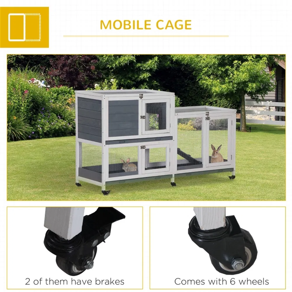 Wooden Rabbit Cage — image 5