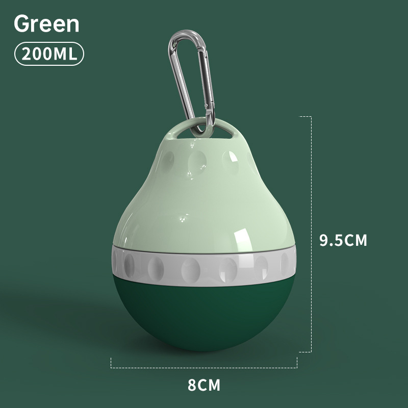 Portable Dog Water Dispenser with Bowl - Tear-Drop Design Lightweight Pet Water Bottle for Travel, Hiking, Outdoor — image 4