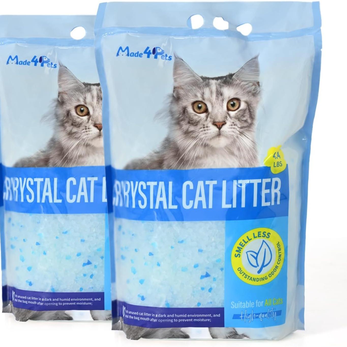 Limpieza de Gato con Cristales - Control de Olor, No Forma Grumos, Ligero, Bajo Polvo, Fácil de Usar — imagen 2
