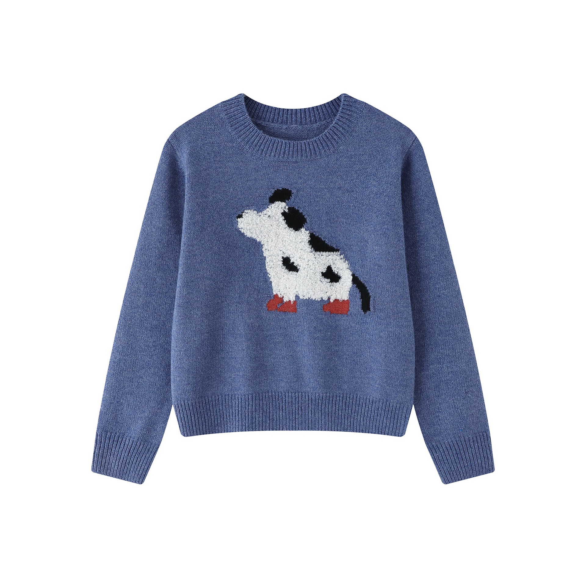 Spotted puppy plush sweater — image 2