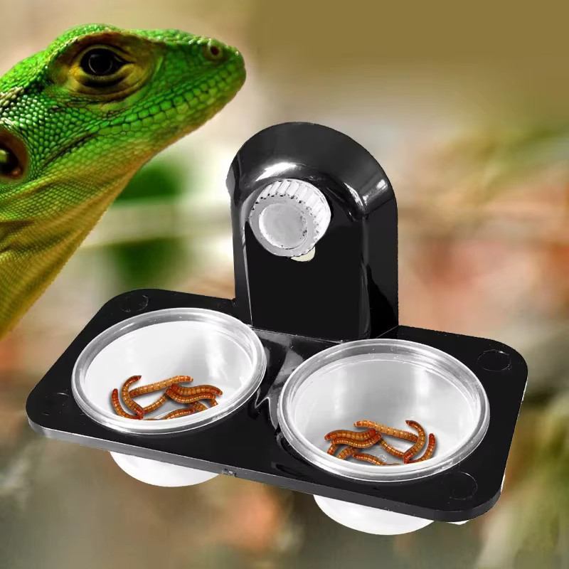 Accesorios para Tanques de Reptiles Comida y Agua para Arañas, Hormigas, Escarabajos, Lagartos, Iguanas, Gecko, Serpientes y Otros Animales — imagen 5
