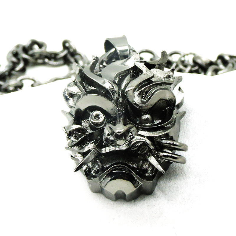 Cadena de Collar de Animal Salvaje con Piedras de Rhinestones Plateadas y Doradas — imagen 8
