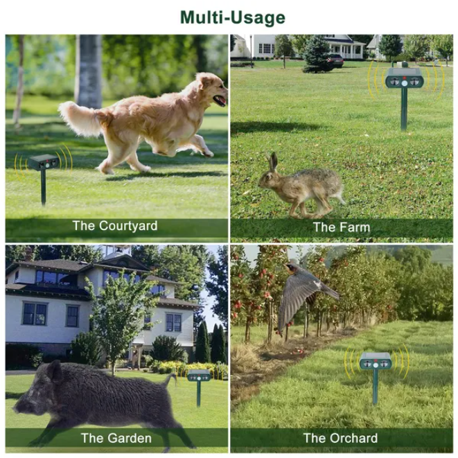 Repelente Ultrasonico para Animales — imagen 2