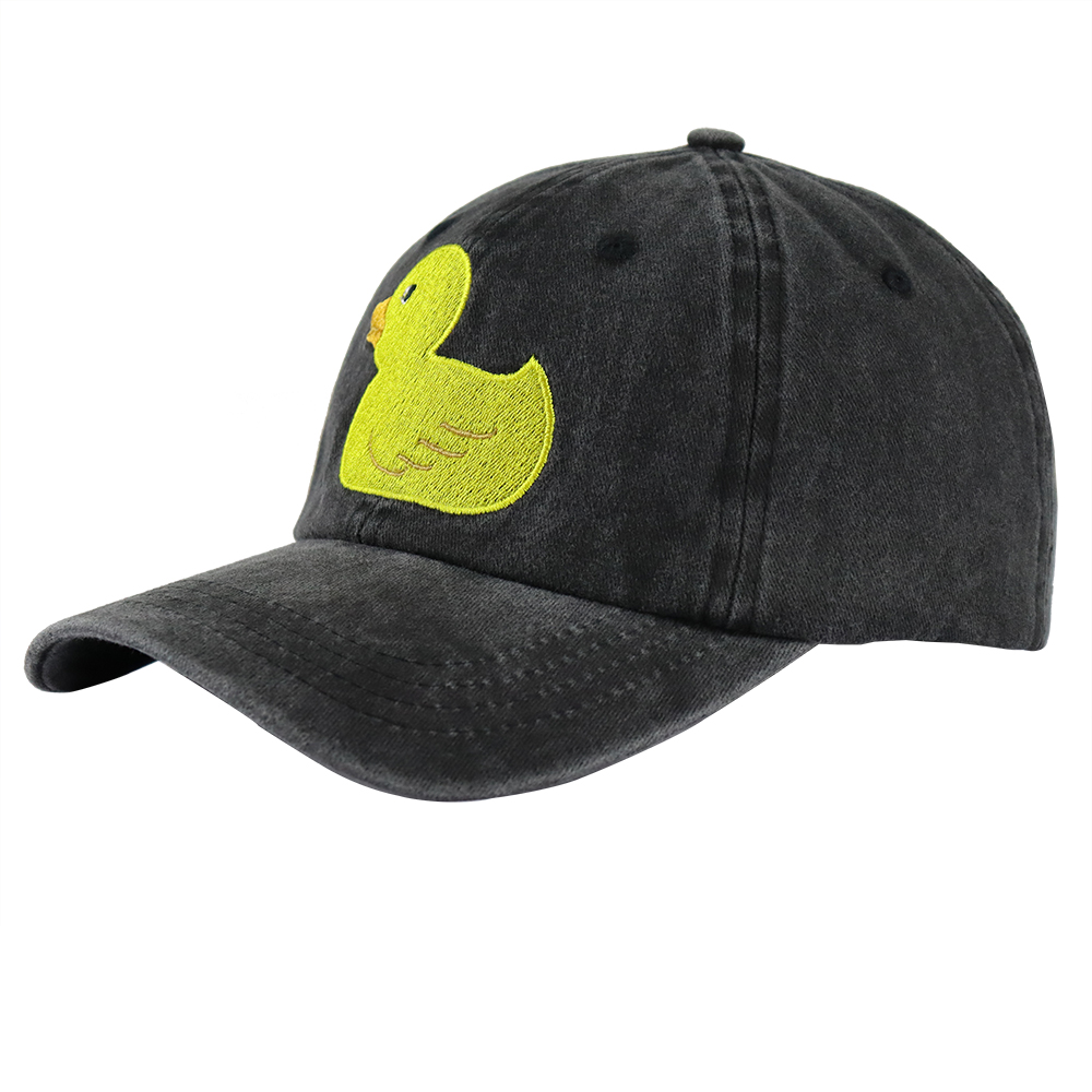 2 gorras - Regalos divertidos de pato para mujeres y hombres, gorra de caza de patos, gorra de béisbol bordada y ajustable para amantes de animales divertidos, cumpleaños — imagen 7
