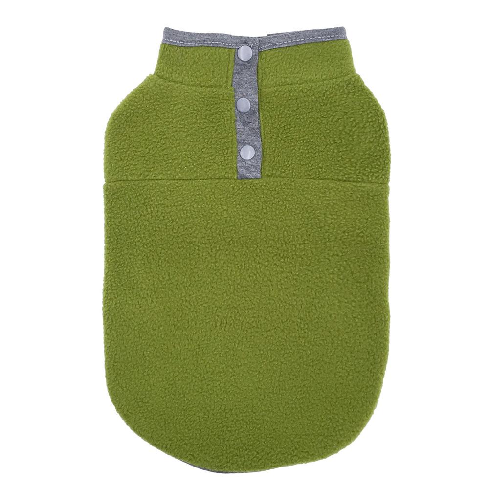 Dog Clothes Winter Warm Dog Clothing Fleece Sweater Soft Thicken Costume Vest Pet Cat Jacket — image 11