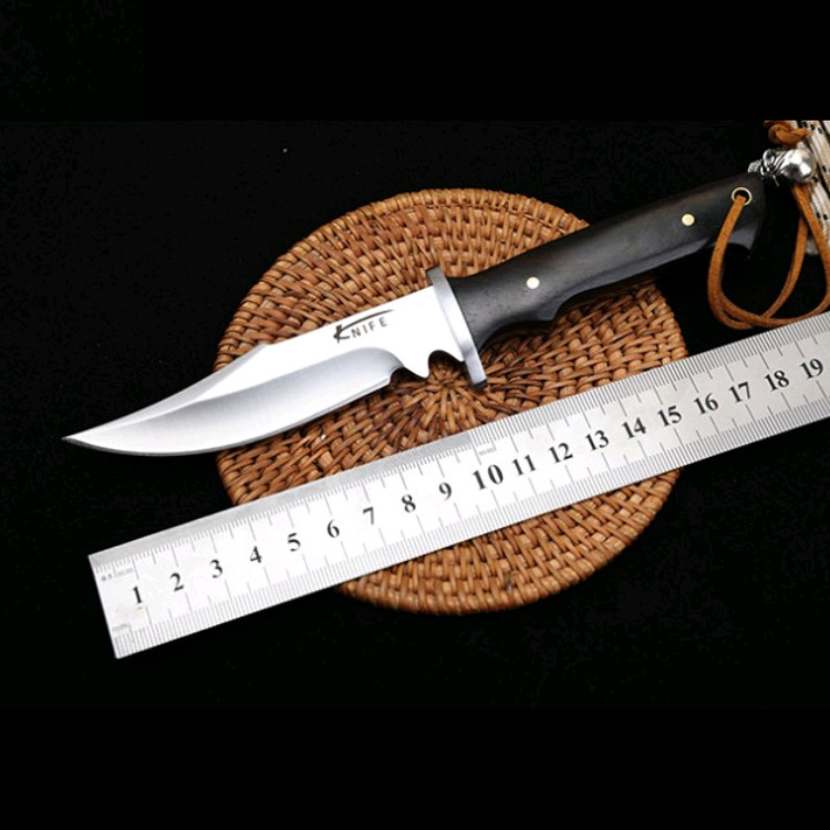 Cuchillo de caza y pesca mini recto, mano, camping, caza, pesca submarina, herramienta de emergencia para hombre regalo — imagen 5