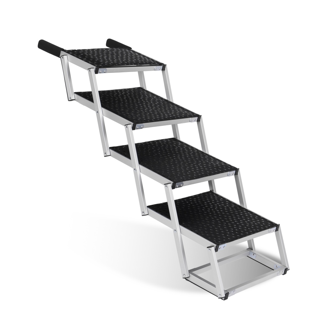 Foldable Dog Ramp For Cars, SUVs, Trucks, Portable Pet Dog Stairs For Large Dogs With Non-Slip Surface Reinforced Design, Lightweight Yet Sturdy Supports Up To 250lbs — imagen 13