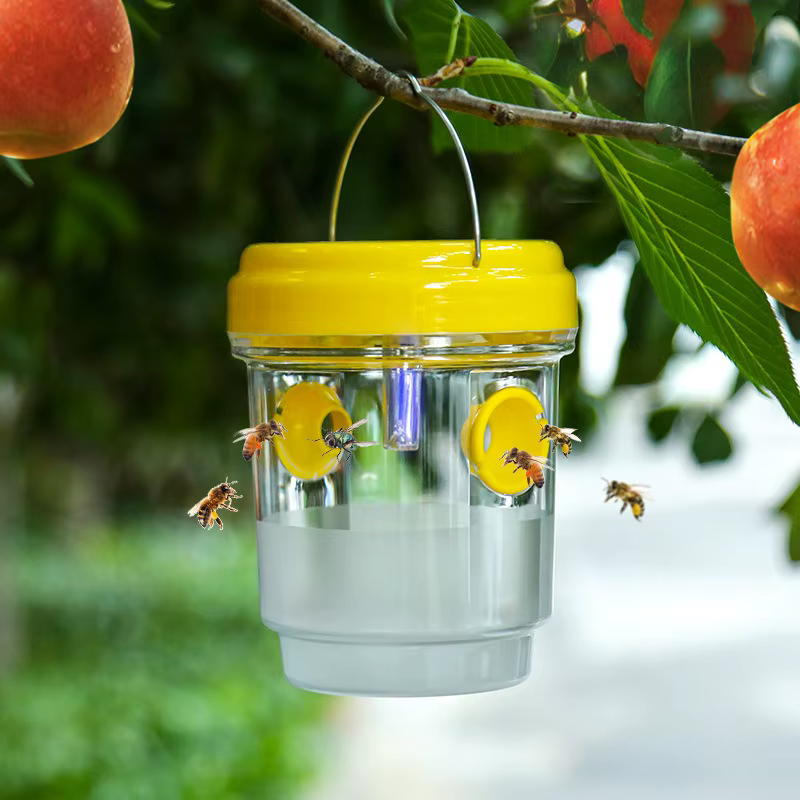 Presa Solar de Abejas y Hormigas - Trampa Colgante para Huerta Jardín Uso Exterior Efectiva — imagen 3