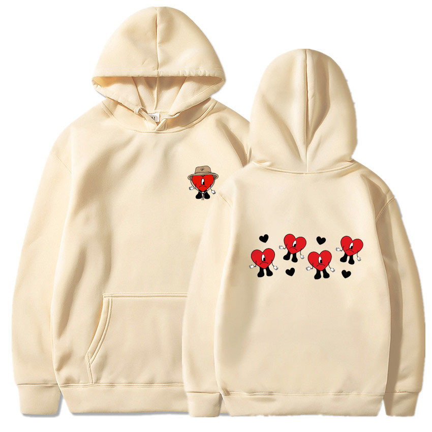 Erano Sin Ti Bad Bunny Music Album Fleece Plus Size Hoodie — image 3