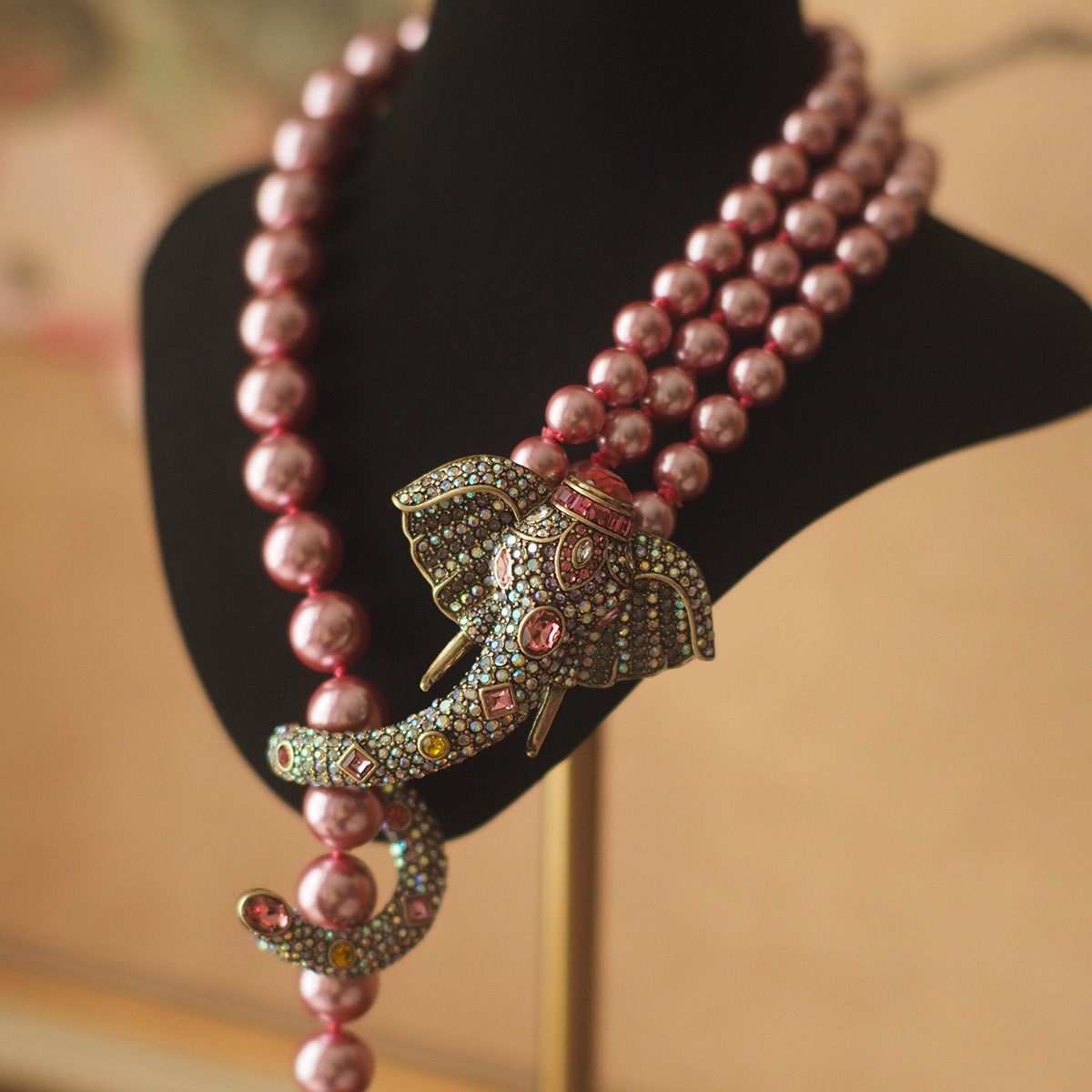 Cuello de Diamantes Rosa de Elefante de Luxo para Industria Pesada — imagen 4
