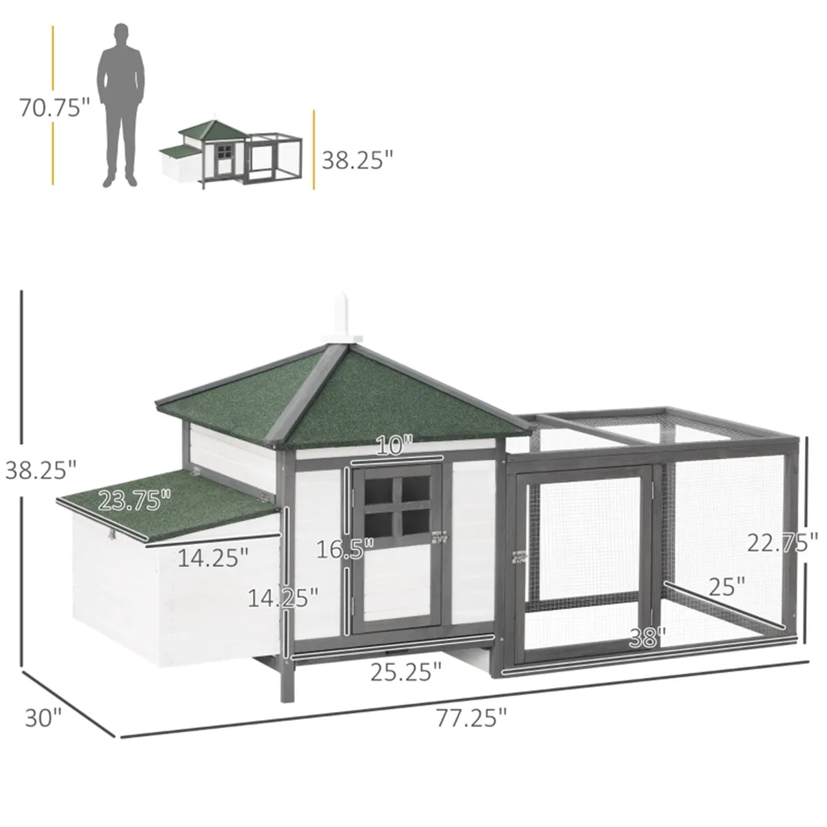 Wooden Chicken Coop — image 6