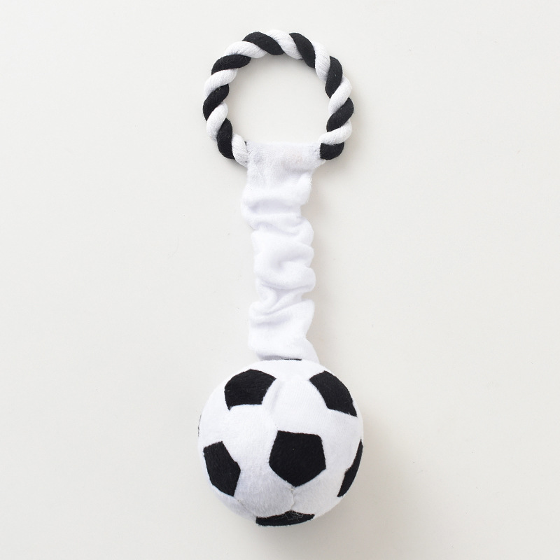 Pelota de Sonido para Perros Molar Super Suave Tela Juguetes Interactivos para Cachorros Suministros de Entrenamiento — imagen 3