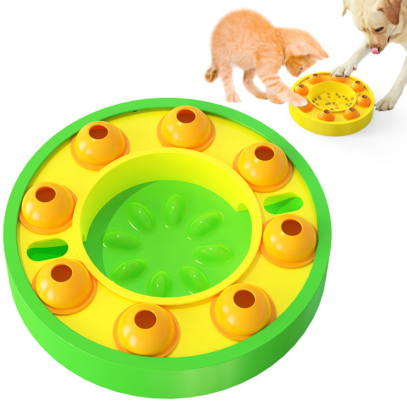 Pet Supplies Puzzle Diet Roulette Cat Puzzle Slow Leak Food Training Dog Toys — image 1