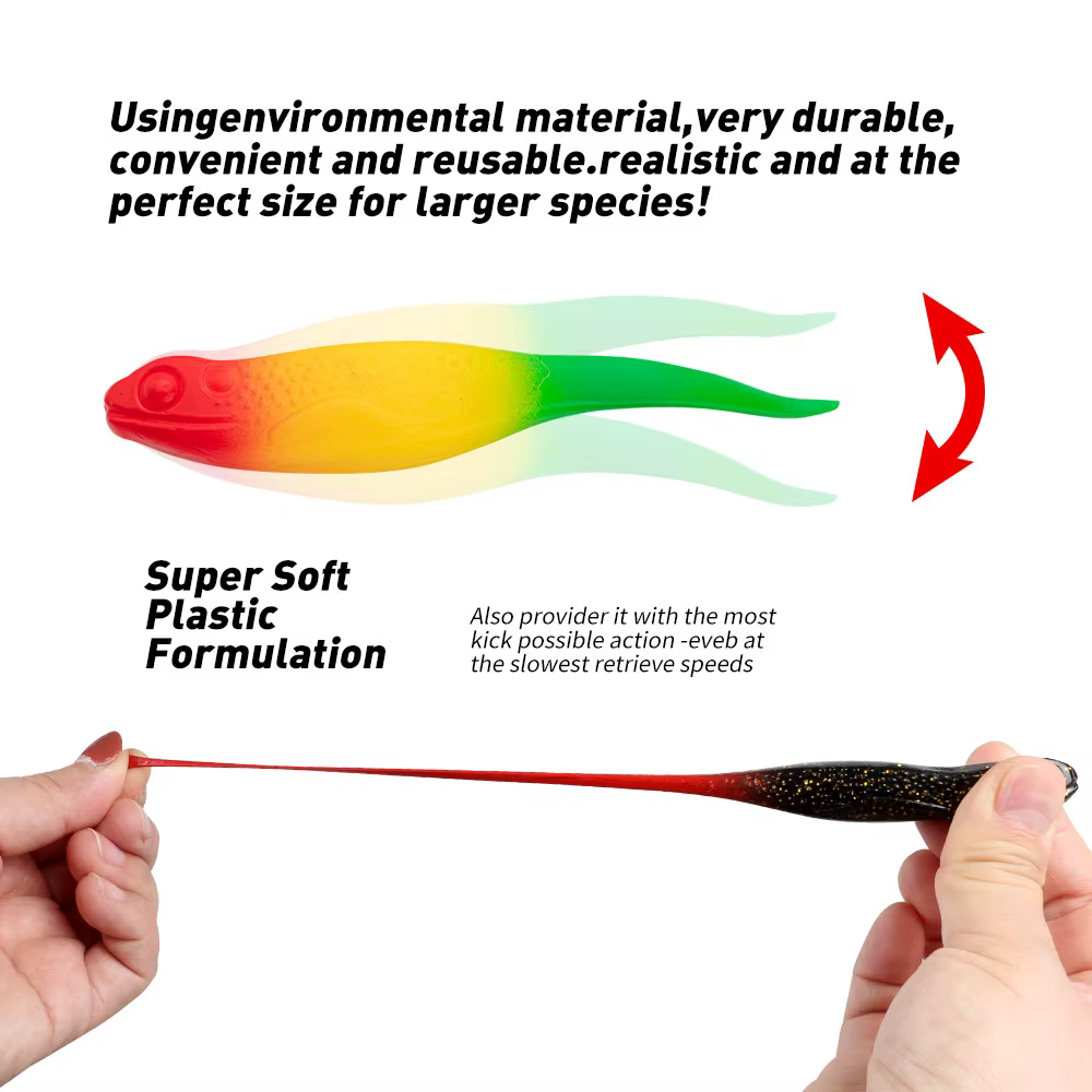 Fishing Lures 3pcs/lot 10cm 11g Floating Soft lures for Pike walking the dog lures Top water lure — image 2