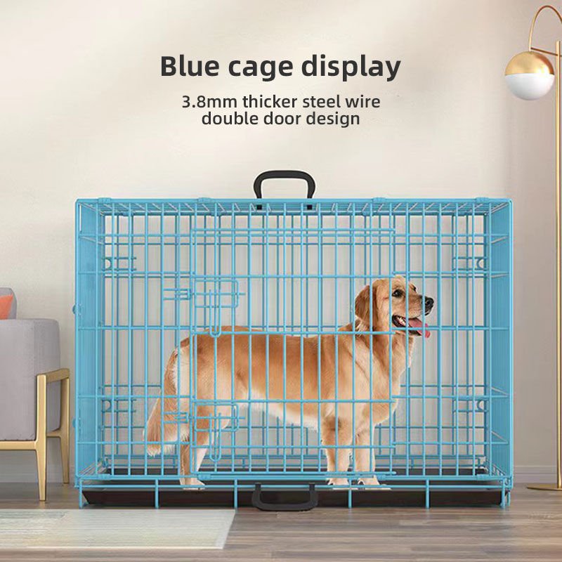 Simple Good-Looking Dog Cage Cat Cage Pet Cage Wire Cage In Medium And Large Thick Cat Villa Pet Litter — image 2