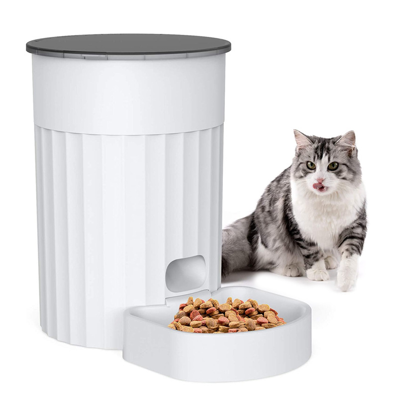 Intelligent Cat Feeder Pet Feeding Timing and Quantitative Feeding Machine Cat Food and Dog Food Automatic Feeding Compact — image 4