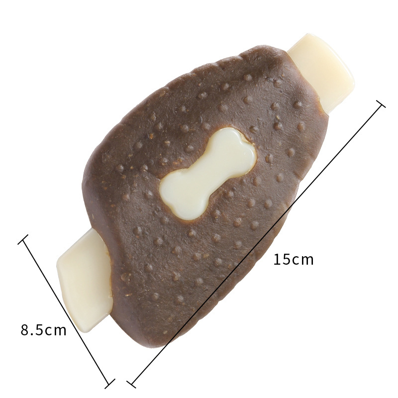 Pet Toys Eat And Play Snacks Reward Alone Dog Molar Stick Chew Gum Bones Chewable Dog Toys — image 12