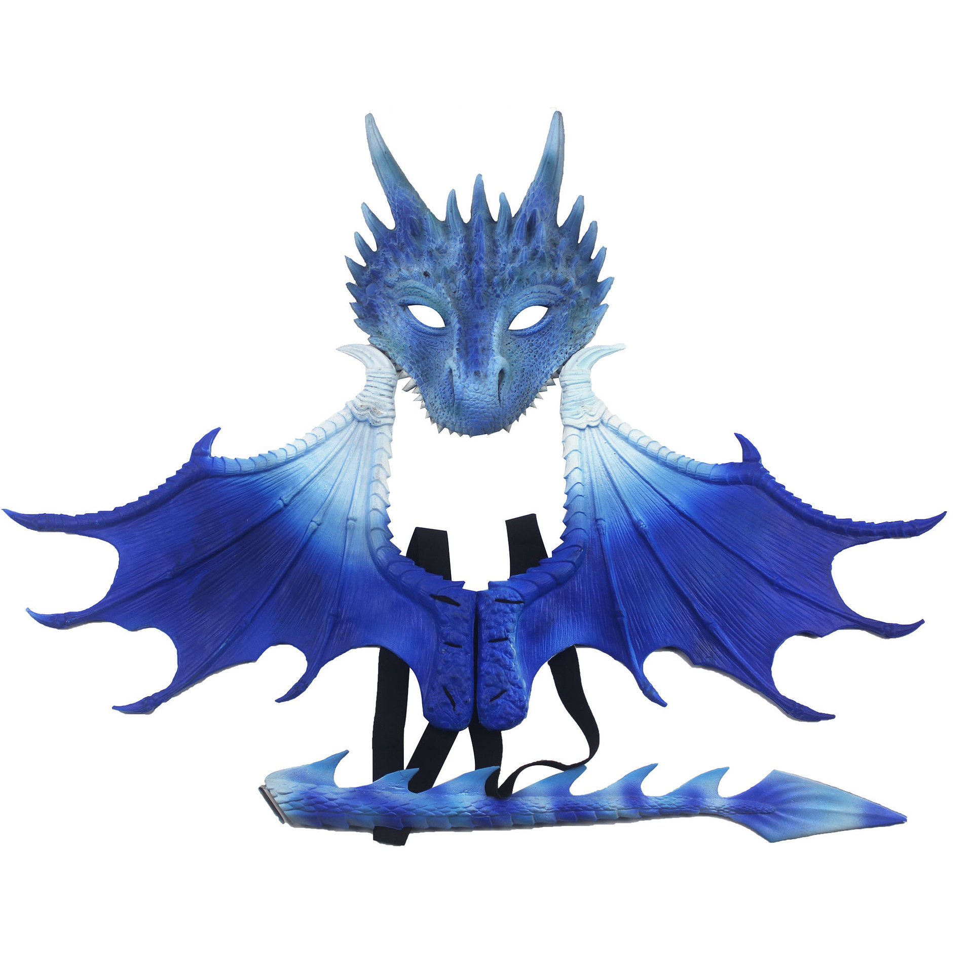 Halloween Mardi Gras Costume for Kids, Devil Cosplay Dragon — image 1