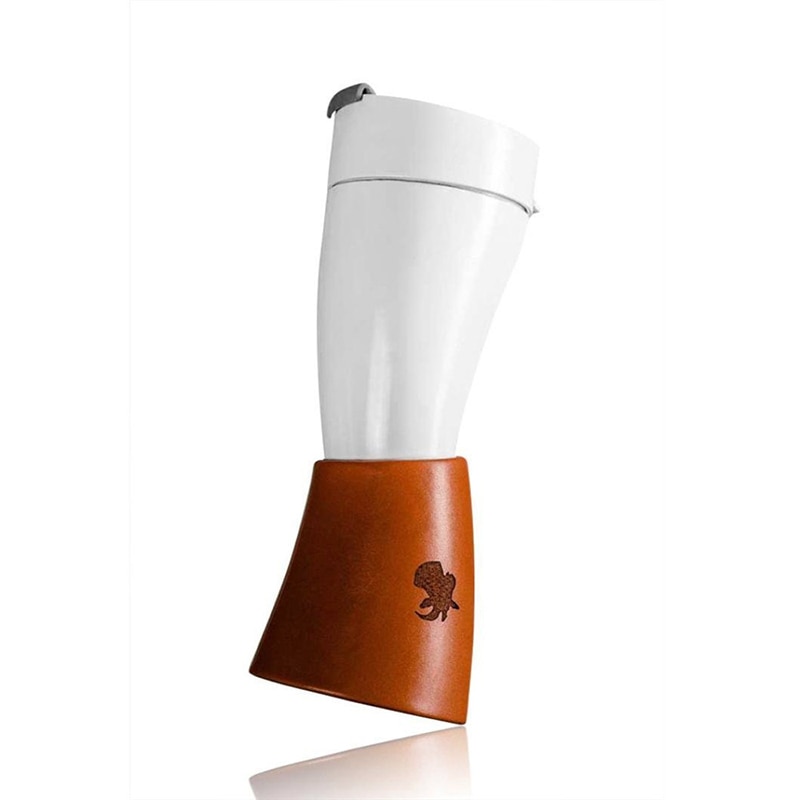 Taza de Café con Cuerno de Cabra en Acero Inoxidable con Aislamiento de Vacío — imagen 1