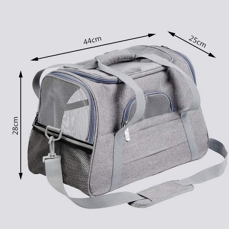Pet Bag Portable Cat Backpack Simple And Breathable Pet Bag Crossbody Pet Bag Pet Car Bag — image 2