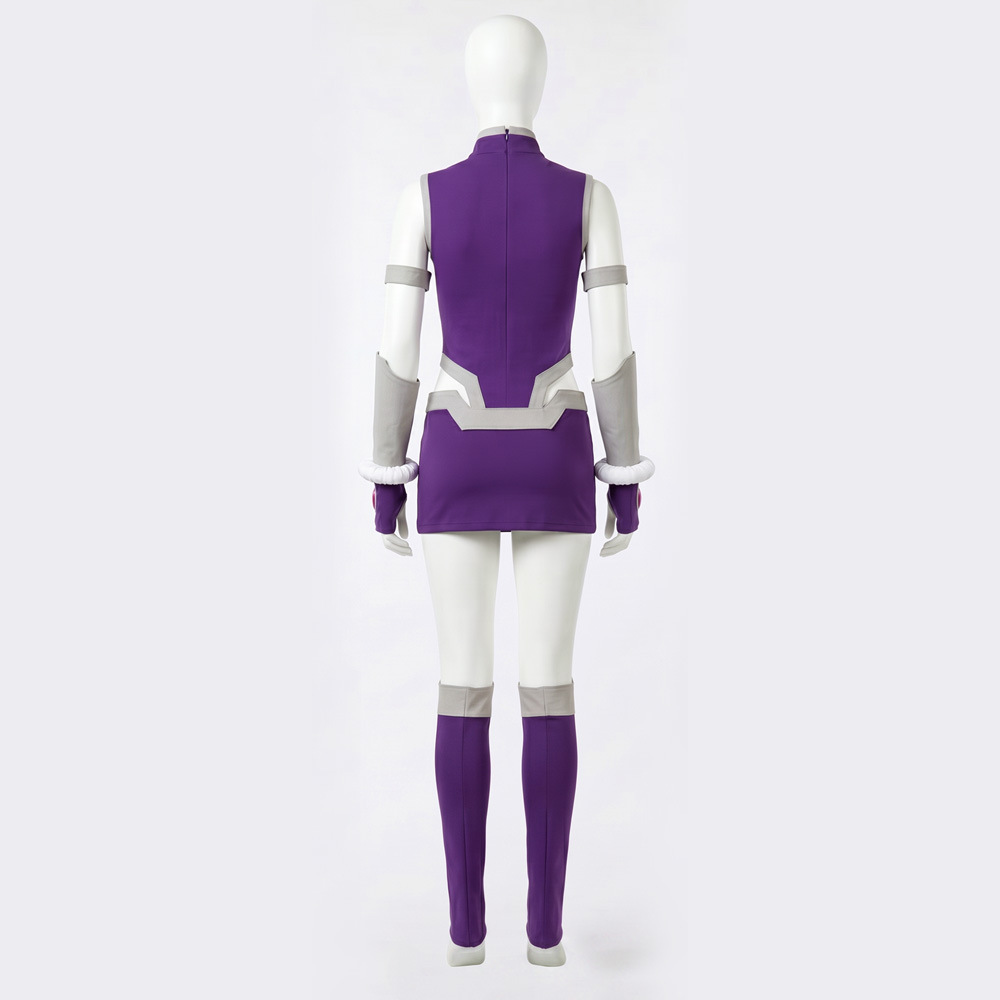 Style Teen Titans Movie Cosplay Raven Costume Halloween Dress Factory — image 5