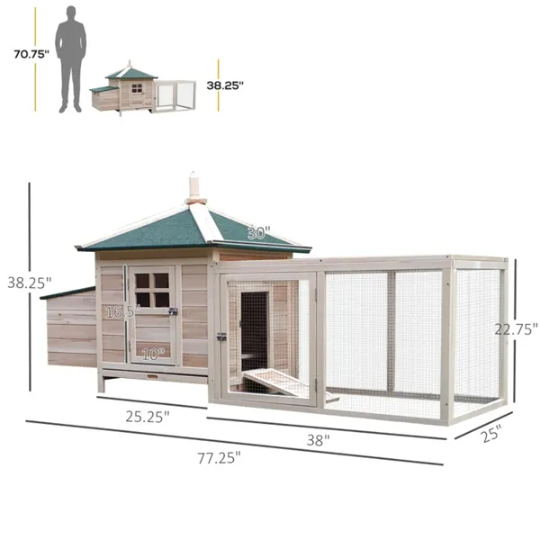 Galpón de Madera para Pollos — imagen 3