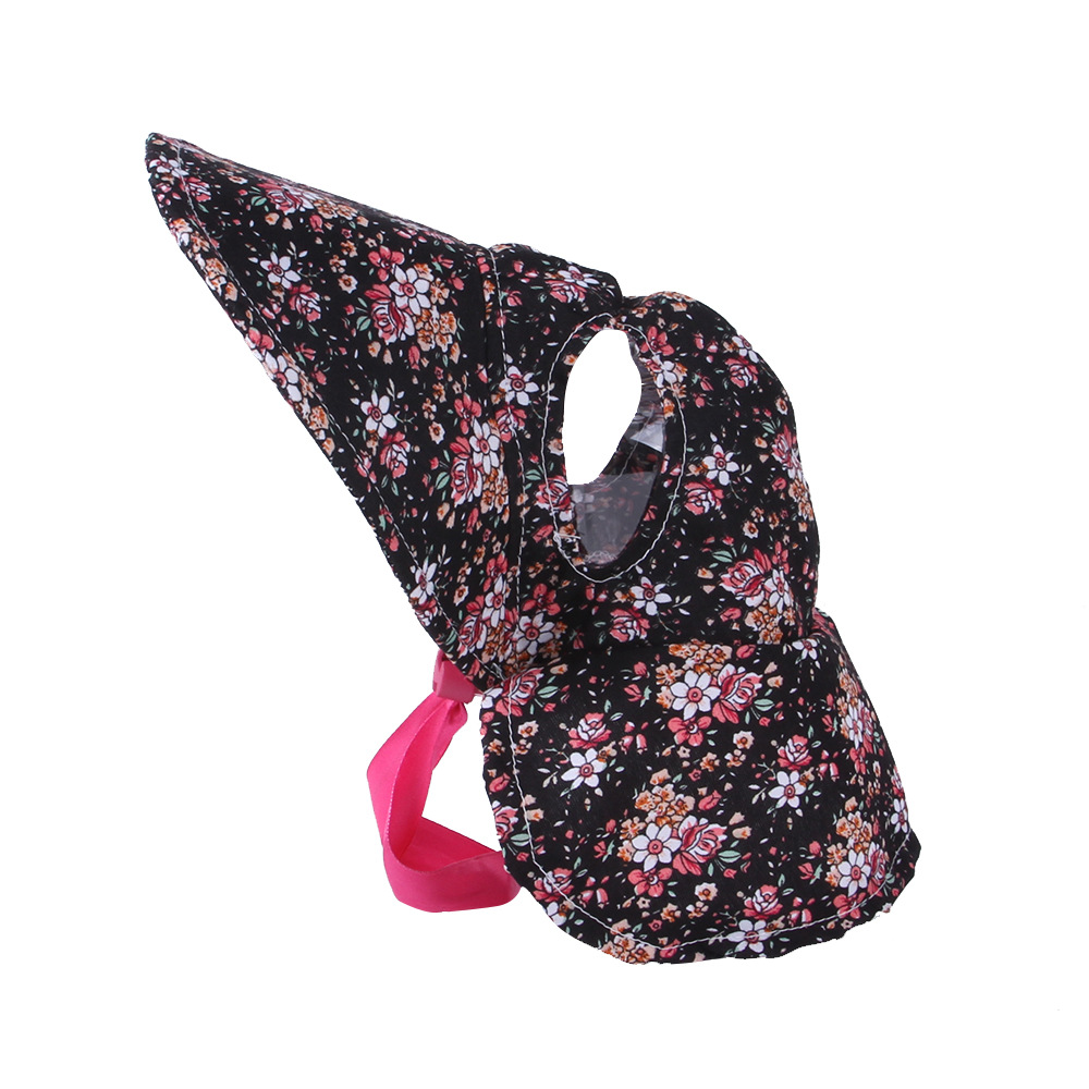 Sombrero Floral para Mascotas - Gato y Perro Retro Estilo de Dama con Flor — imagen 7