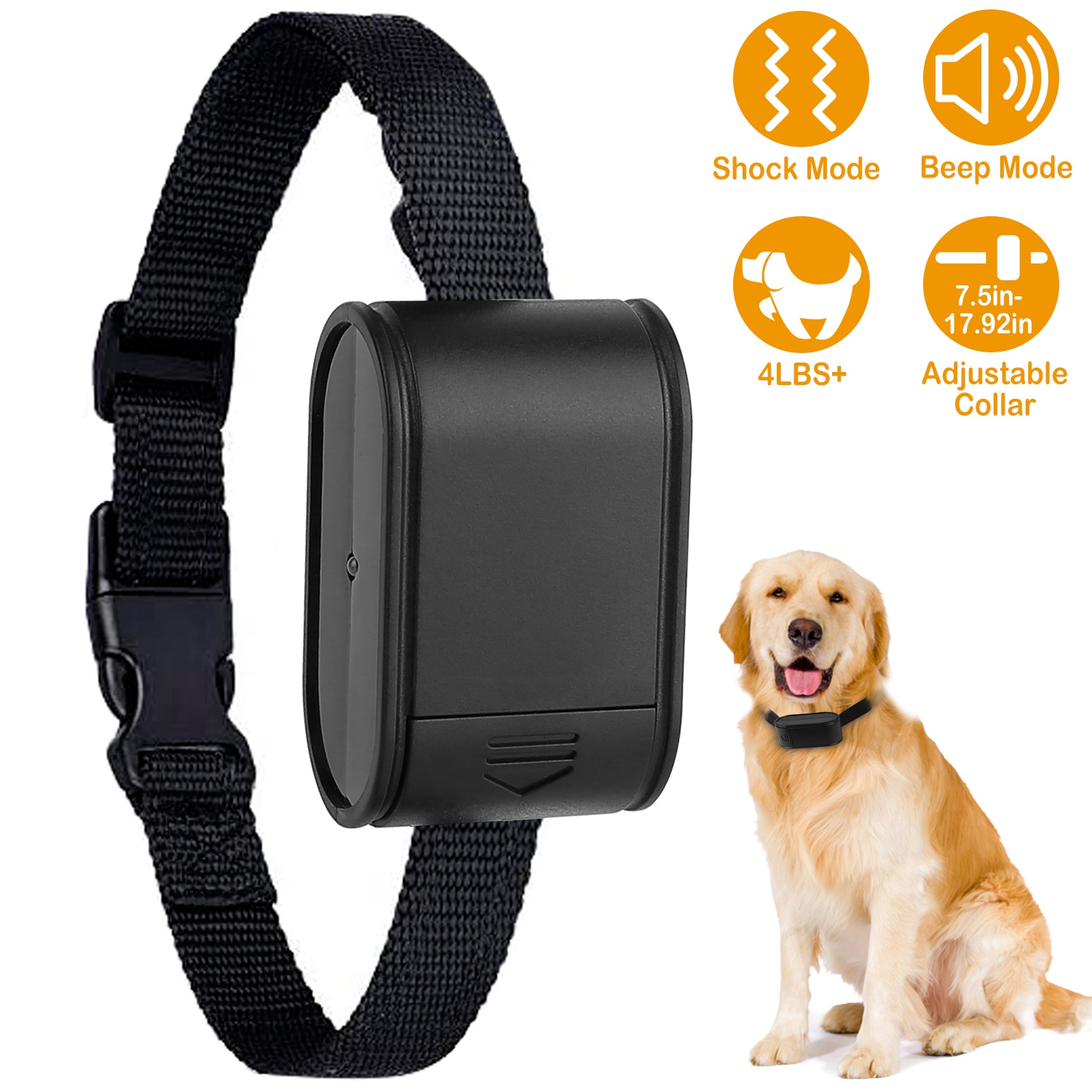 1 Juego de Sistema de Cerca Eléctrica para Perros Contención Perimetral con Sonido y Descarga, Collar Receptor Resistente al Agua para Perros Pequeños, Medianos y Grandes — imagen 3