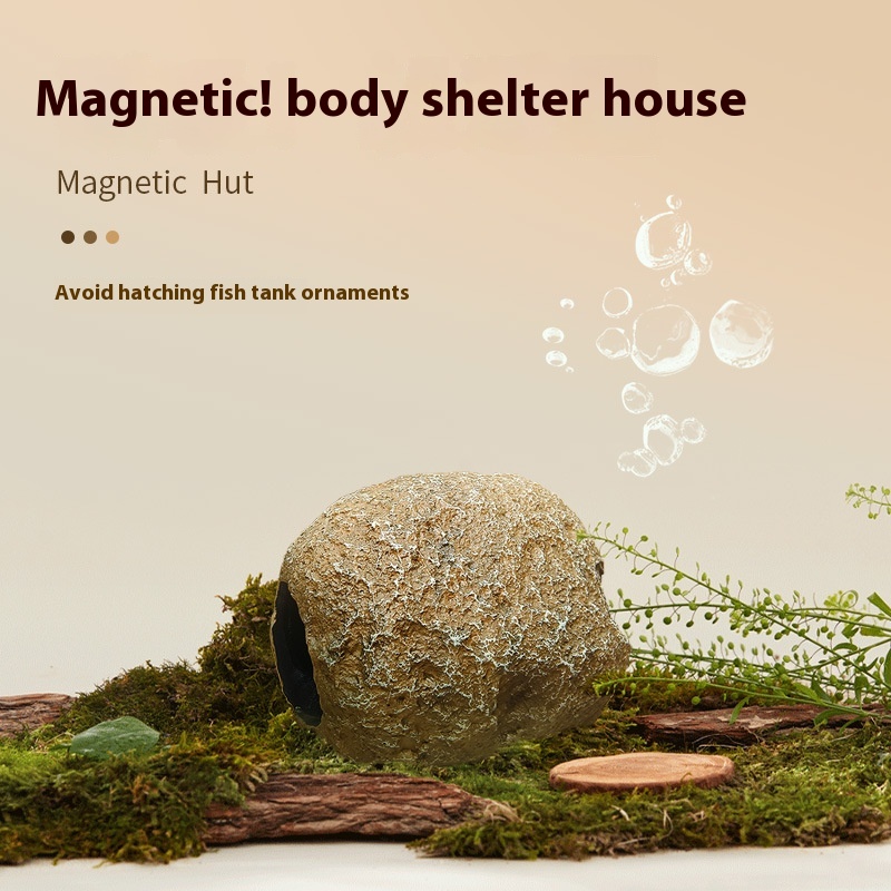 Decoraciones de Refugio Magnéticas para Acuario — imagen 9