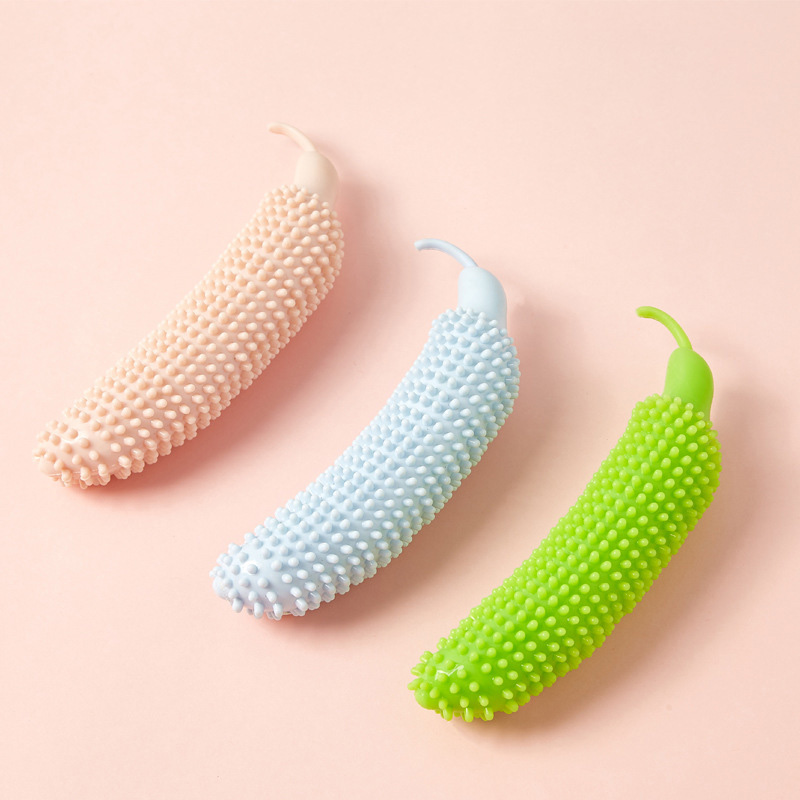 Dog Toy Cucumber Bite-Resistant Molar Stick Puppy Teddy Puppy Relieve Boredom Large And Small Dog Chewing Supplies — image 3