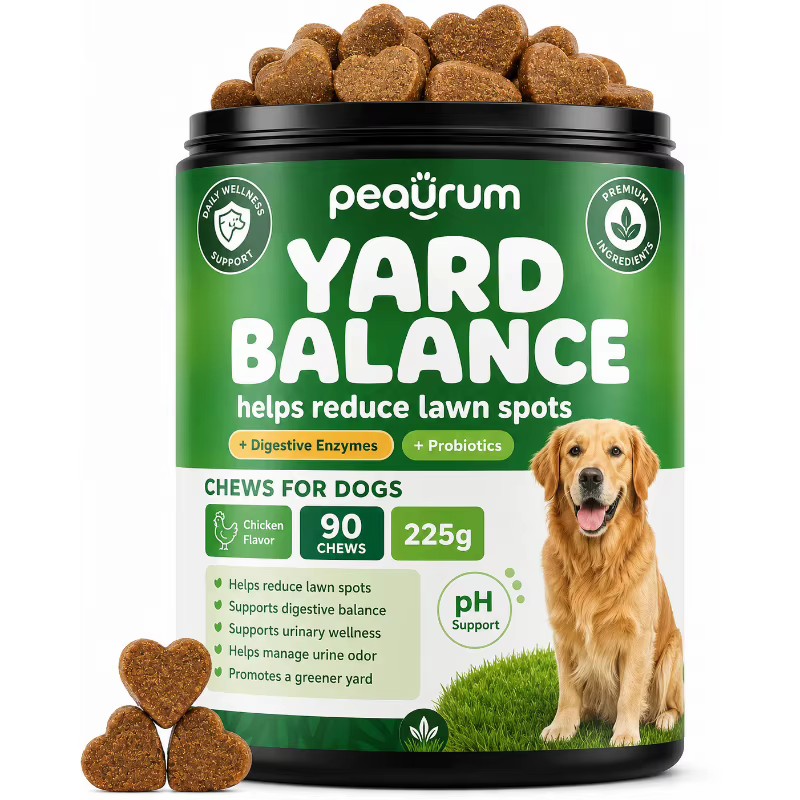 Dog Urine Neutralizer, Lawn Special - Green Grass Soil Dog Food, 90 tablets — image 3