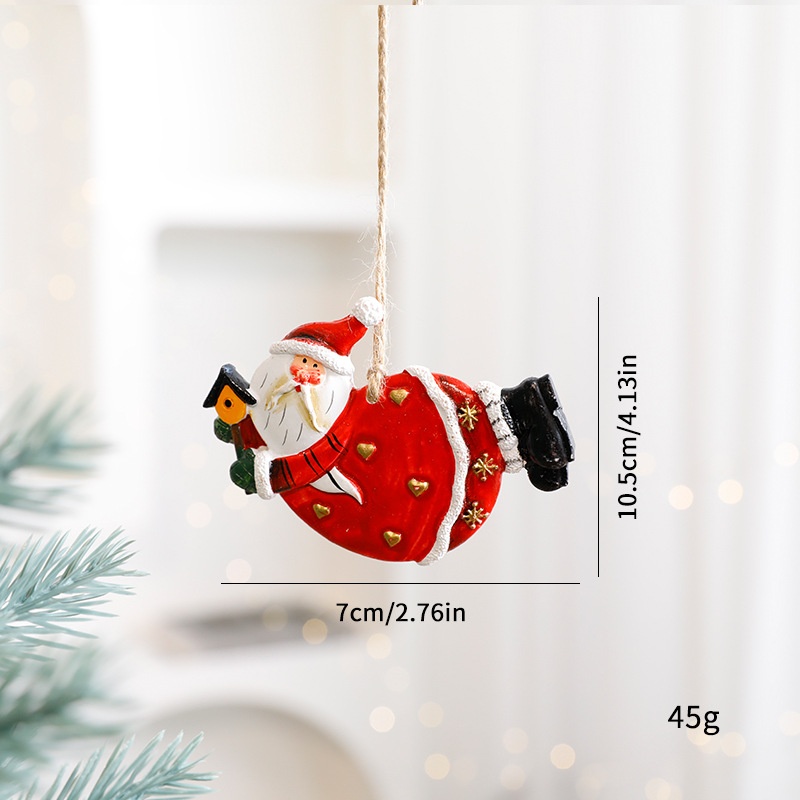 Adorno Navideño Reino de los Cielos Figura de Renuevo Colgante Estilo Animado Decoración para Árbol — imagen 10